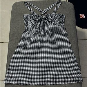 Urban Outfitters Gingham Check Mini Dress